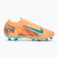 Кросівки футбольні чоловічі Nike Zoom Vapor 16 Elite Kylian Mbappe AG-Pro melon tint/igloo/neo turquoise 2
