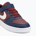 Кросівки дитячі Nike Court Borough Low Recraft dark team red/ssoft pearl/midnight navy 7
