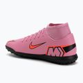 Кросівки футбольні чоловічі Nike Mercurial Superfly 10 Club TF magic flamingo/black/total crimson 3
