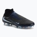 Кросівки футбольні чоловічі Nike Phantom 6 High Elite FG black/black