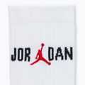 Шкарпетки  Jordan Everyday Crew 1 pair white/black/university red 4