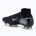 Кросівки футбольні чоловічі Nike Mercurial Superfly 10 Elite SG-Pro black/ice blue 3