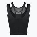 Топ для тренувань жіночий Nike One Fitted Dri-Fit Cropped Tank black/dark smoke grey 7