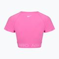 Топ для тренувань жіночий Nike Pro Dri-Fit Graphic Cropped playful pink/pink foam/white 8