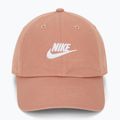 Кепка Nike Club Unstructured Futura Wash rose gold/white 2