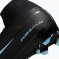 Кросівки футбольні чоловічі Nike Mercurial Superfly 10 Pro FG black/ice blue 8