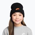 Шапка зимова дитяча Nike Peak black/safety orange 2