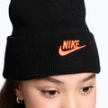 Шапка зимова дитяча Nike Peak black/safety orange 5