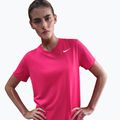 Жіноча футболка для тренувань Nike Dri-Fit Rush Pink/White 3