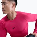 Лонгслів для тренувань чоловічий Nike Pro Dri-Fit Tight Fitness rush pink/black 6