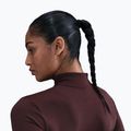 Кофта для тренувань жіноча Nike One Fitted Dri-Fit Full-Zip burgundy crush/white 5