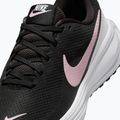 Жіночі бігові кросівки Nike Revolution 8 black/white/anthracite/pink foam 15