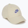 Кепка Nike Club Unstructured Futura Wash light khaki/sapphire