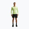 Лонгслів для тренувань чоловічий Nike Pro Dri-Fit Tight Fitness light liquid lime/black 2