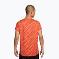 Футболка тенісна чоловіча Nike Court Dri-Fit Victory Print turf orange/white 2