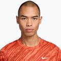 Футболка тенісна чоловіча Nike Court Dri-Fit Victory Print turf orange/white 3