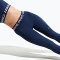 Легінси жіночі Nike Pro Mid-Rise Full midnight navy/white 5