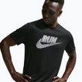 Футболка для бігу чоловіча Nike Miler Dri-Fit UV black/white