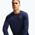 Чоловіча бігова лонгслівка Nike Miler Dri-Fit UV midnight navy 6