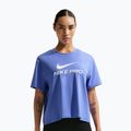 Футболка для тренувань жіноча Nike Pro Dri-Fit Loose sapphire/white