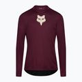 Лонгслів велосипедний чоловічий Fox Racing Ranger Fox Head LS dark maroon 5