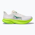 Кросівки для бігу чоловічі HOKA Mach 6 white/neon lime 2