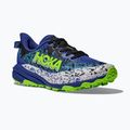 Кросівки для бігу дитячі HOKA Speedgoat 6 night sky/neon lime