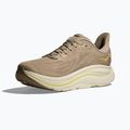 Кросівки для бігу чоловічі HOKA Clifton 10 raw linen/stone 4