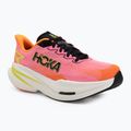 Кросівки для бігу жіночі Hoka Mach X 3 neon rose/neon tangerine