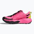 Кросівки для бігу чоловічі HOKA Mafate 5 neon rose/black 3
