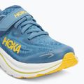 Кросівки для бігу дитячі HOKA Clifton 10 alpine blue/foggy night 7