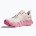 Кросівки для бігу жіночі HOKA Clifton 10 Wide rose cream/dried rose 4