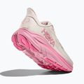 Кросівки для бігу жіночі HOKA Clifton 10 Wide rose cream/dried rose 5