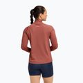 Кофта для бігу жіноча HOKA GlideTech Quarter Zip rouge 3