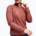 Кофта для бігу жіноча HOKA GlideTech Quarter Zip rouge 4
