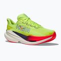 Кросівки для бігу жіночі Hoka Mach X 3 Nneon yuzu/squid ink