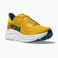Кросівки для бігу чоловічі HOKA Clifton 10 yellow gold/tidal wave