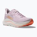 Кросівки для бігу жіночі HOKA Clifton 10 lilac cream/tangerine glow