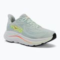 Кросівки для бігу жіночі HOKA Clifton 10 sea glass/neon flame
