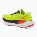 Кросівки для бігу чоловічі HOKA Rocket X Trail neon Yuzu/neon flame 3