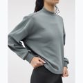 Кофта для бігу жіноча HOKA Kaitoro Knit Crew slate blue 4