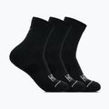 Шкарпетки HOKA Quarter Run Sock 3-Pack black/black/black