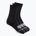 Шкарпетки HOKA Quarter Run Sock 3-Pack black/black/black