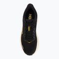 Кросівки для бігу чоловічі Hoka Bondi 9 carbon black/yellow gold 5