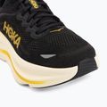 Кросівки для бігу чоловічі Hoka Bondi 9 carbon black/yellow gold 7