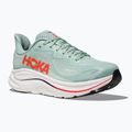 Чоловічі бігові кросівки HOKA Clifton 10 sage/neon flame