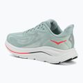 Кросівки для бігу чоловічі HOKA Clifton 10 Wide sage/neon flame 3