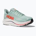 Кросівки для бігу чоловічі HOKA Clifton 10 Wide sage/neon flame