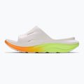 Шльопанці HOKA Ora Recovery Slide 3 white/neon yuzu 3