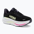 Кросівки для бігу чоловічі HOKA Bondi 9 black/neon yuzu